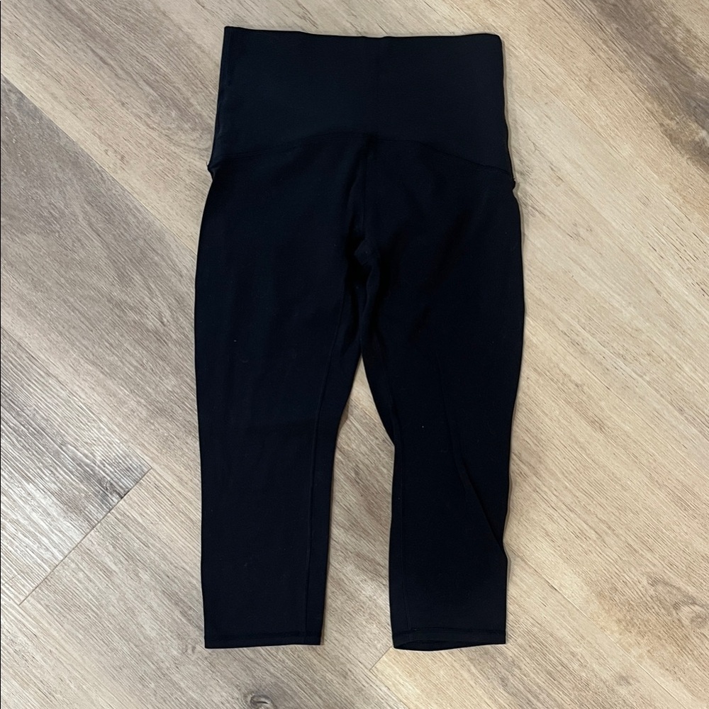 Cropped Aviva Black Kids Leggings